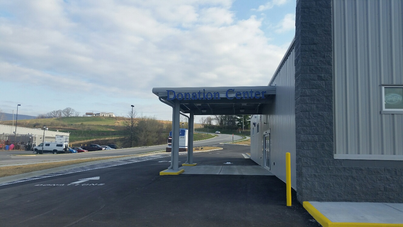 Picture of Drive-thru Donation Center
